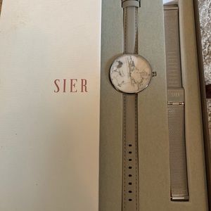 “Sier” by JORD Marble Watch